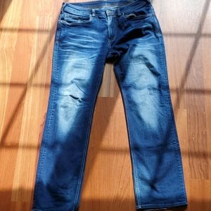 Buffalo 33x32 straight cut elastic fit jeans